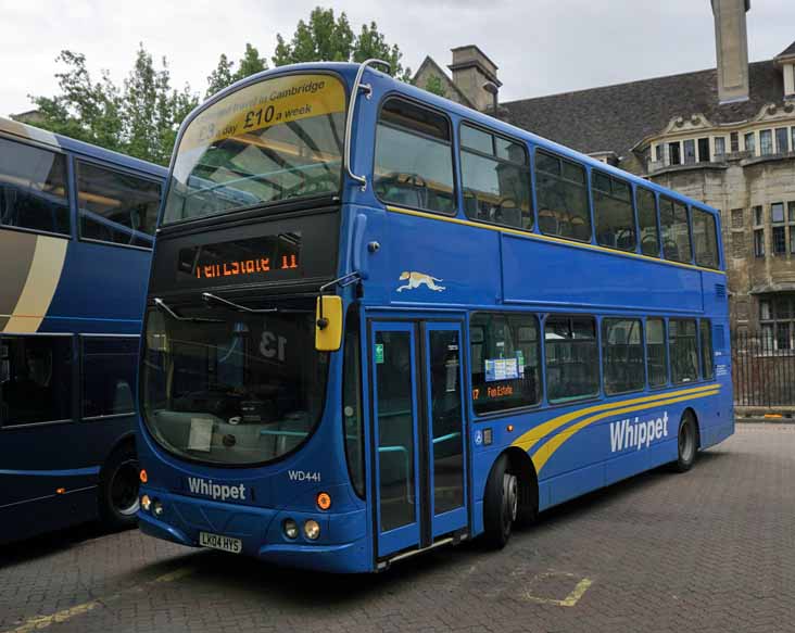 Whippets Volvo B7TL Wright Eclipse Gemini WD441